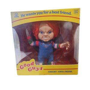 Universal Studio Chucky Vinyl Figure - Multicolor Collectible Rear Good Guys